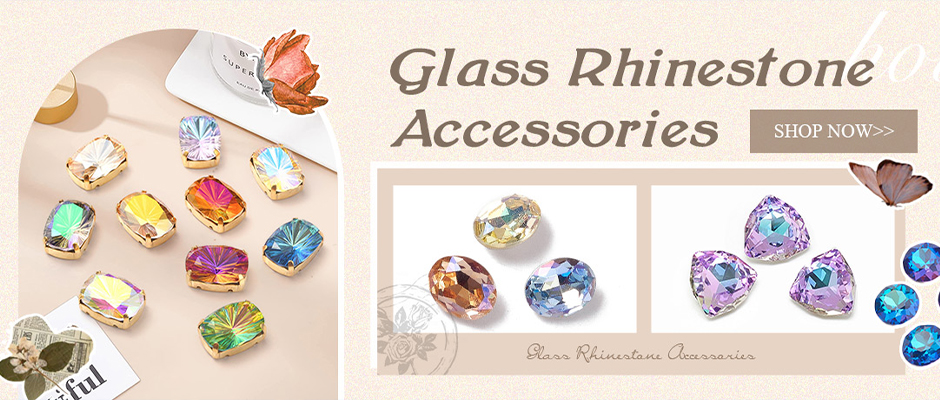 Glass Rhinestone Accessories
