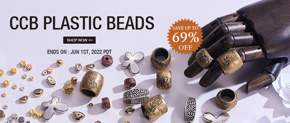 CCB Plastic Beads - Up To 69% OFF