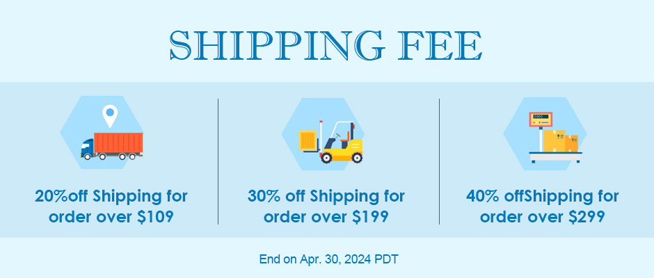 40% Off Shipping Fee