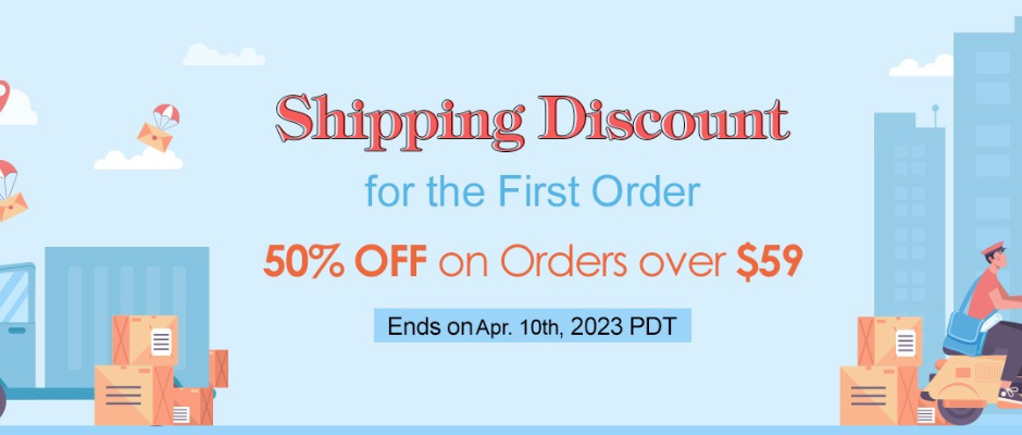 Shipping Discount for your first order