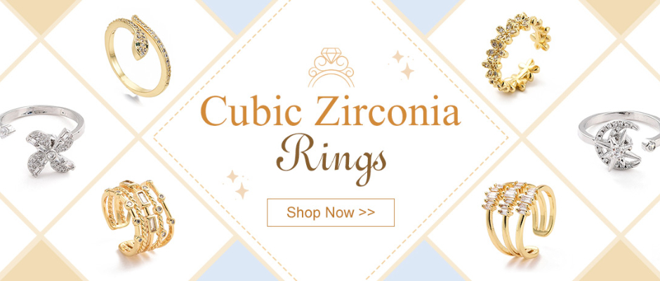 Cubic Zirconia Rings