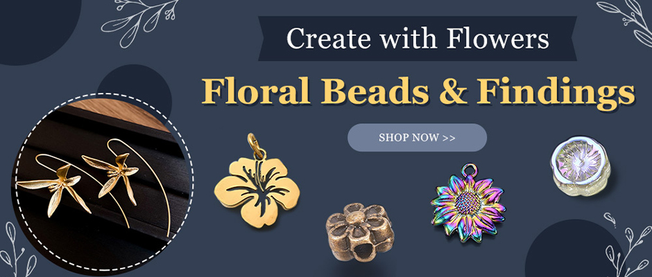 Floral Beads & Findings