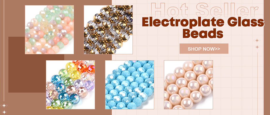 Electroplate Glass Beads