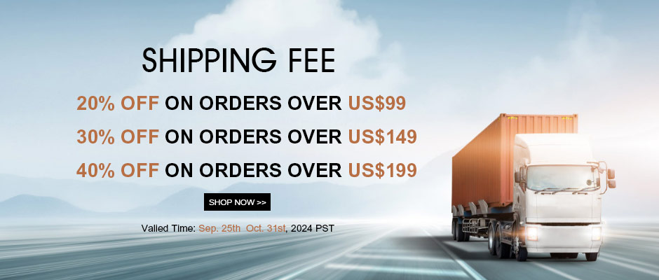 40% Off Shipping Fee